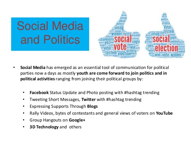 social media impact on Politics