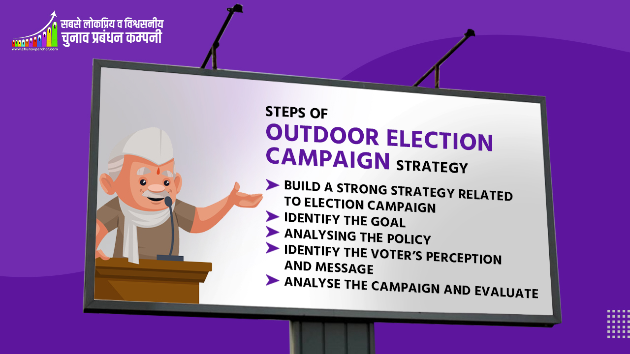 Steps of Outdoor Election Campaign Strategy