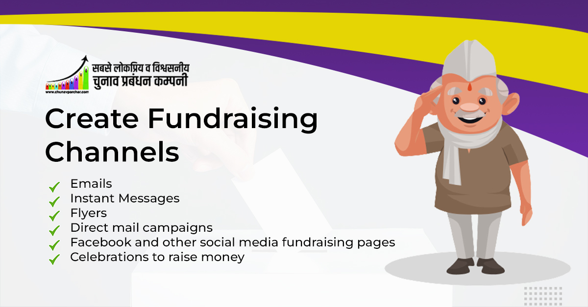 Create Fundraising Channels