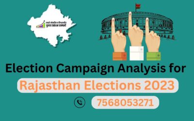 Election Campaign Analysis for Rajasthan Elections 2023